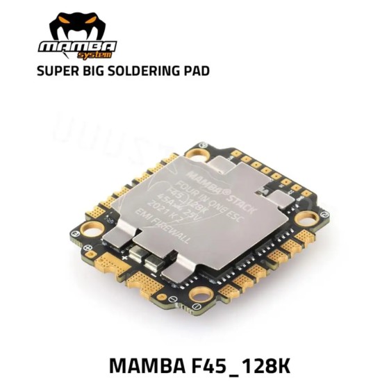 Wholesale DIATONE MAMBA F45_128K BL32 4IN1 45A ESC 6S Dshot1200 Electronic Speed Controller for RC FPV Racing Drone Stack